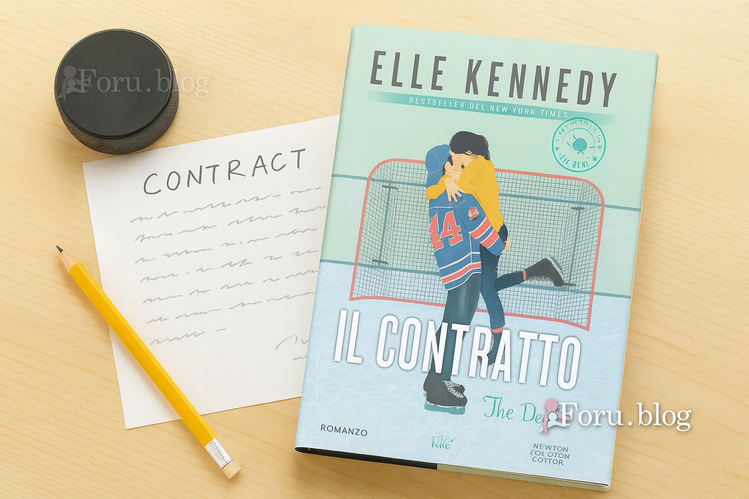 libro il contratto elle kennedy